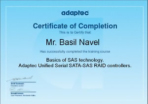 Basics of SAS technology. Adaptec Unified Serial RAID controllers